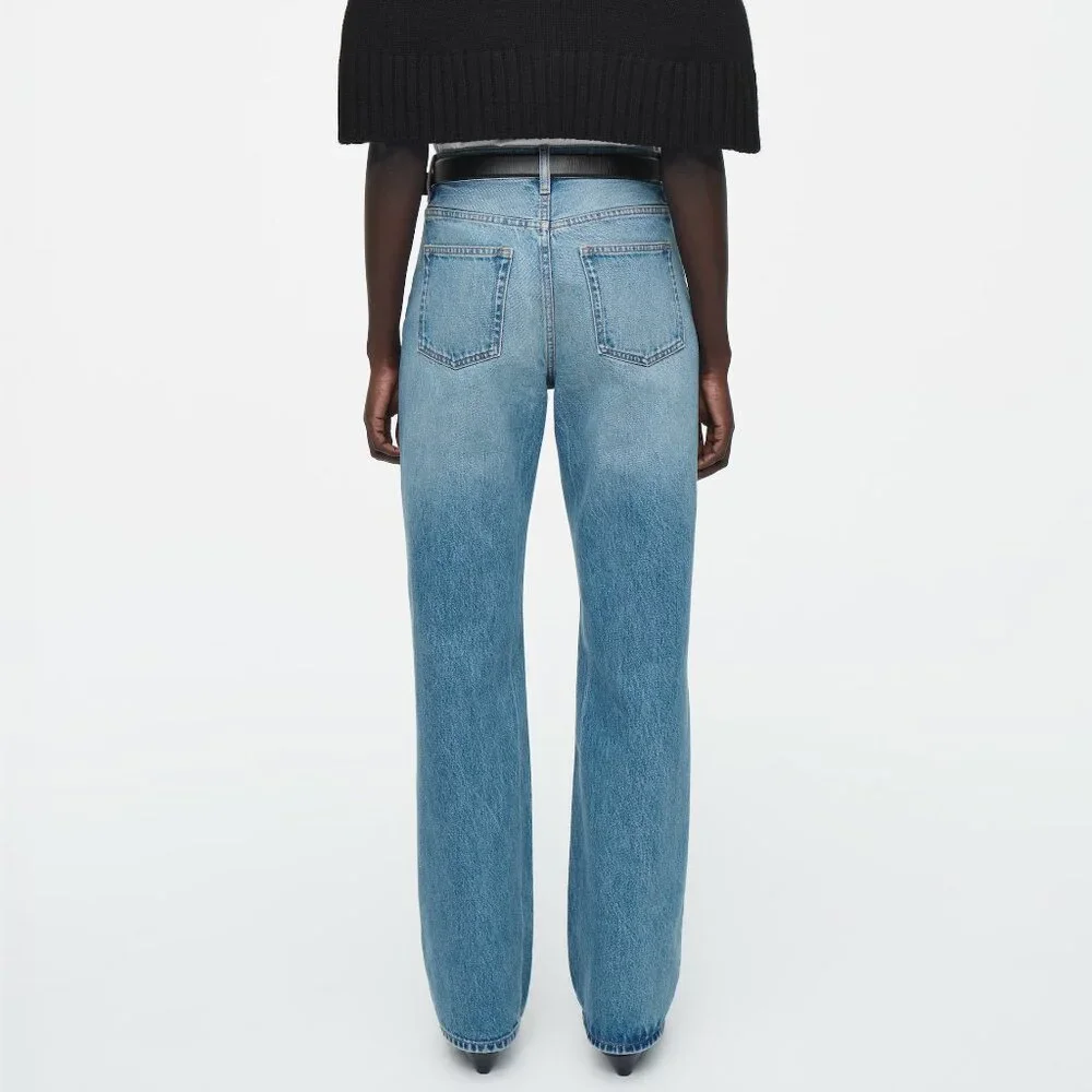 COS Column Jeans Light Blue Wash LIKE NEW! - Picture 3 of 16